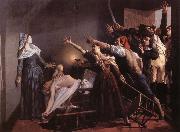 Weerts Jean Joseph l'Assassinat de Marat oil on canvas